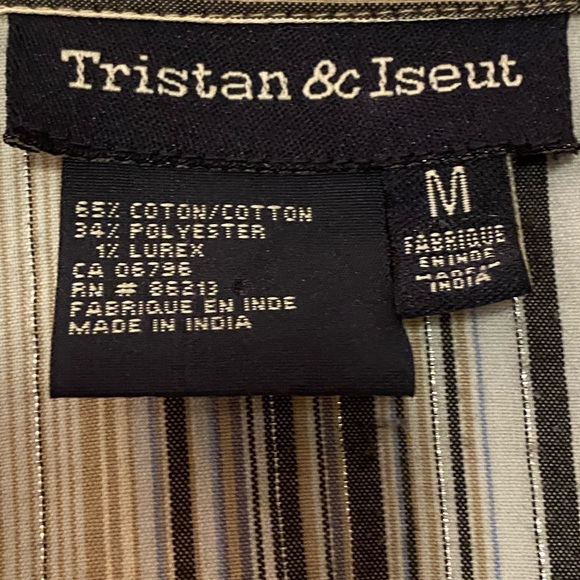 Button down shirt with silver thread - Picture 2 of 6